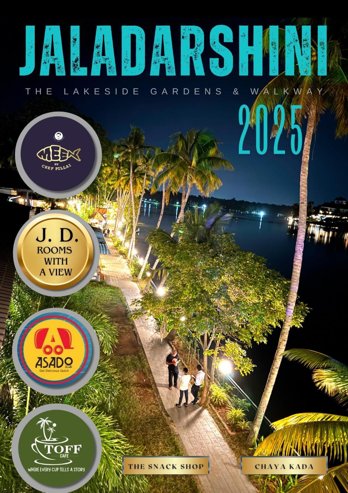 Jaladarshini Lakeside Gardens Bed and Breakfast Kollam Exterior foto